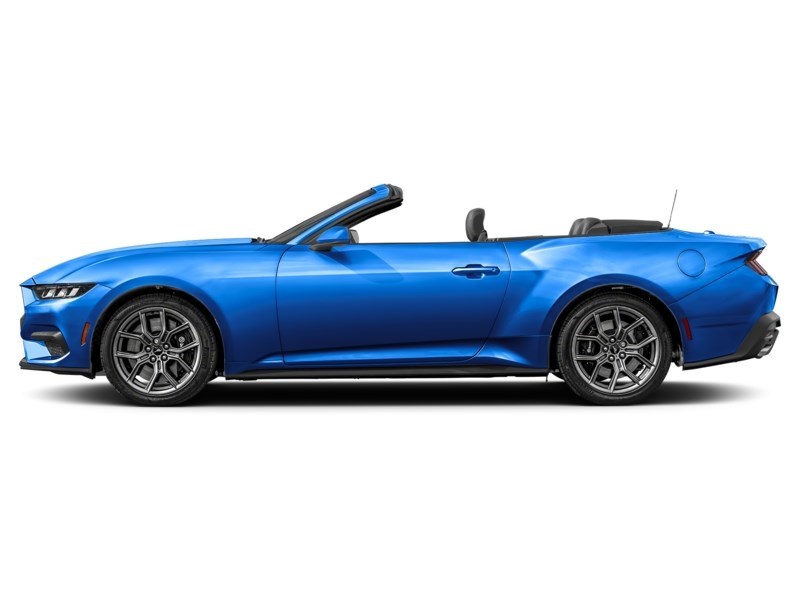 2026 Ford Mustang EcoBoost Convertible Grabber Blue Metallic  Shot 9