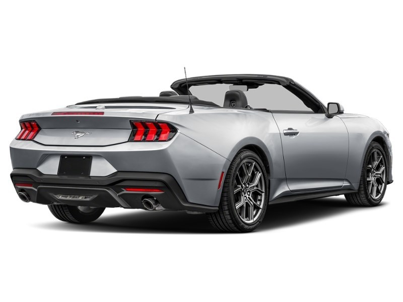2026 Ford Mustang EcoBoost Convertible Iconic Silver Metallic  Shot 6