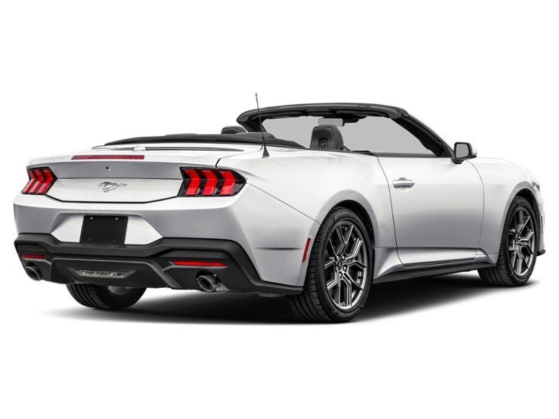 2026 Ford Mustang EcoBoost Convertible Oxford White  Shot 2