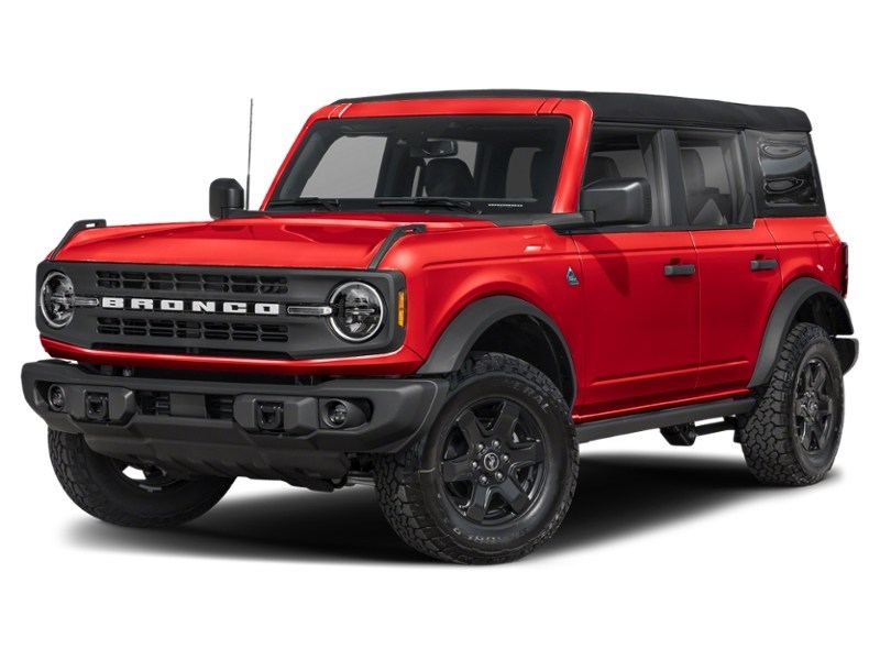 2024 Ford Bronco Black Diamond 4 Door 4x4 Race Red  Shot 34