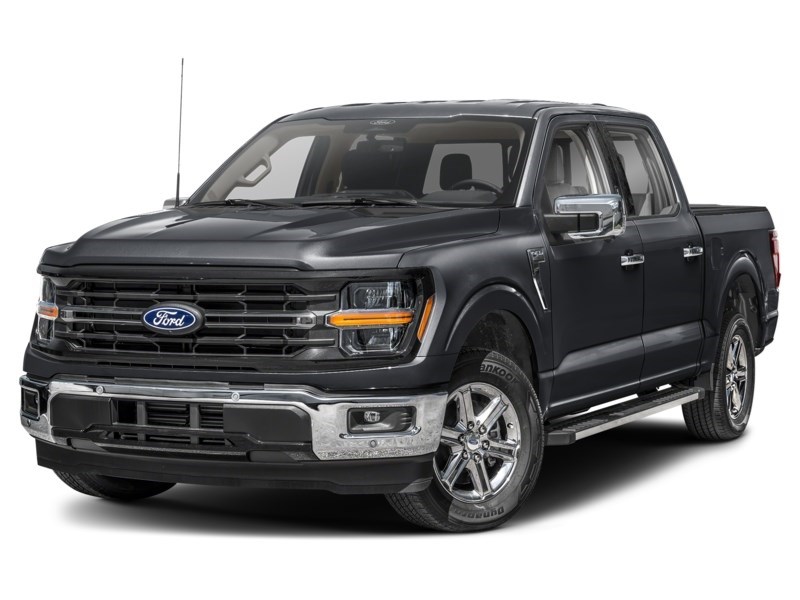 2024 Ford F-150 XLT 4WD SuperCrew 5.5' Box Agate Black Metallic  Shot 57
