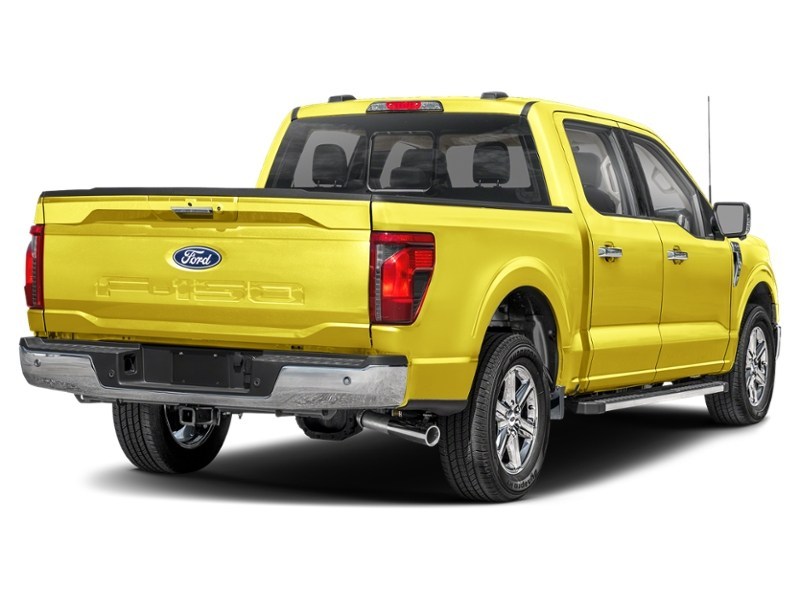 2025 Ford F-150 XLT 4WD SuperCrew 5.5' Box Yellow  Shot 7