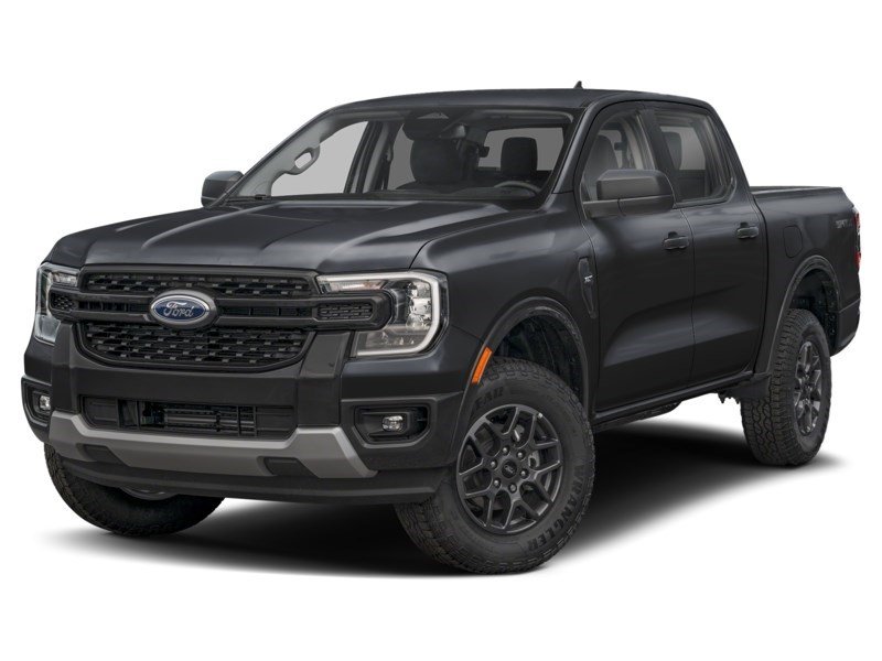 2026 Ford Ranger XLT | 4X4 | 2.3L | 301A | BLK PKG | TOW | RUN BRDS Shadow Black  Shot 4