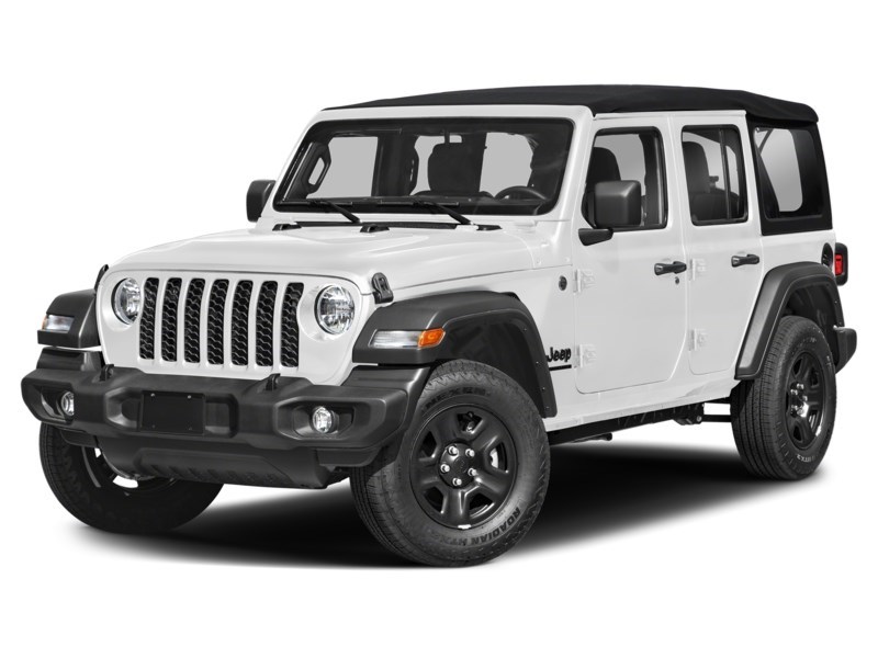 2024 Jeep Wrangler Sahara 4 Door 4x4 Bright White  Shot 48