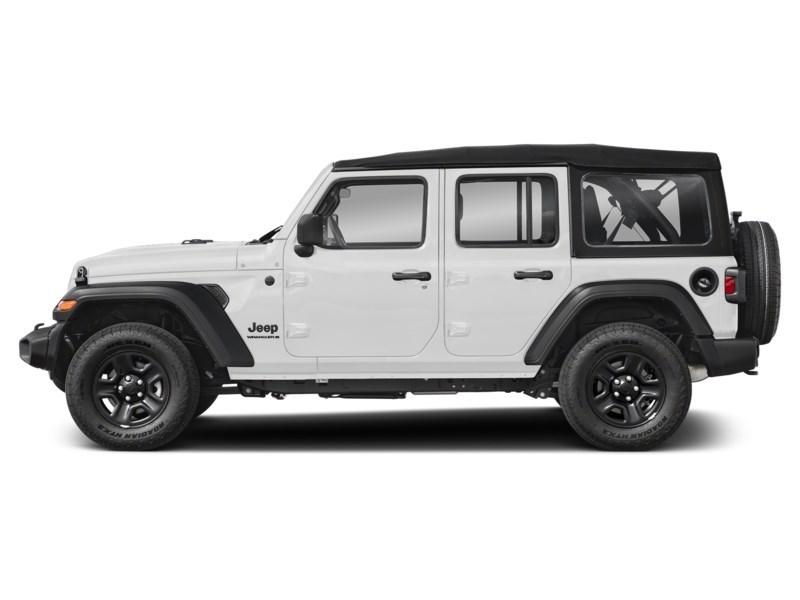 2024 Jeep Wrangler Sahara 4 Door 4x4 Bright White  Shot 49