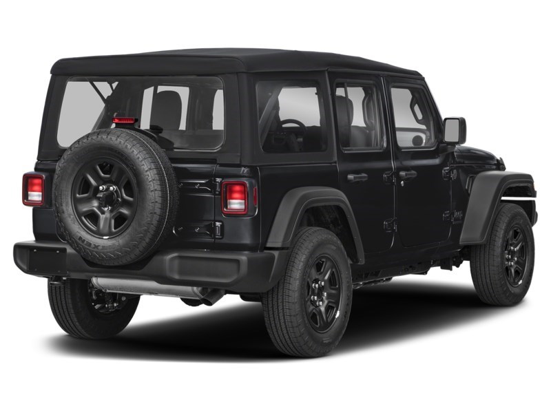 2024 Jeep Wrangler Sahara 4 Door 4x4 Black  Shot 6
