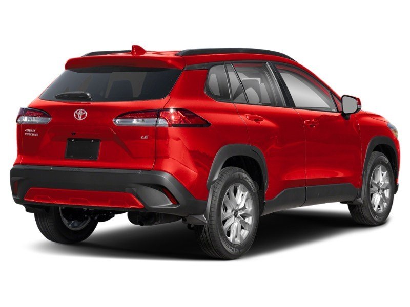 2025 Toyota Corolla Cross LE AWD Soul Red Crystal  Shot 2