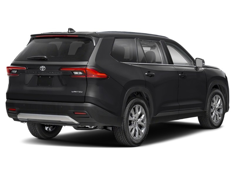 2026 Toyota Grand Highlander Limited AWD Midnight Black Metallic  Shot 2