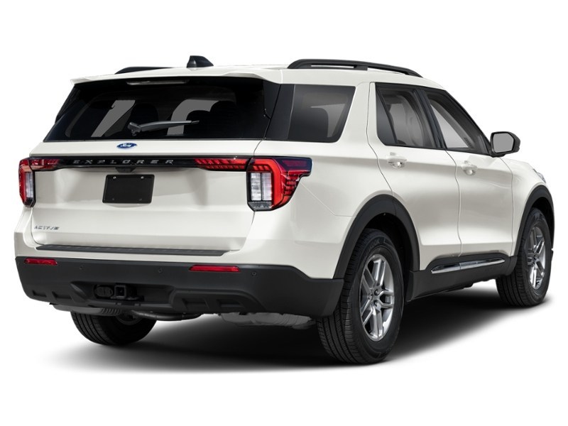 2026 Ford Explorer Active w/200A Pkg 4WD Star White Metallic Tri-Coat  Shot 6
