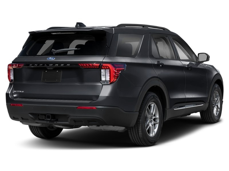 2027 Ford Explorer Active w/200A Pkg 4WD Agate Black Metallic  Shot 2