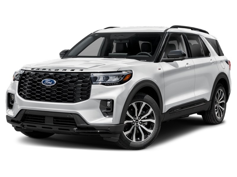 2026 Ford Explorer ST-Line 4WD Space White Metallic  Shot 1