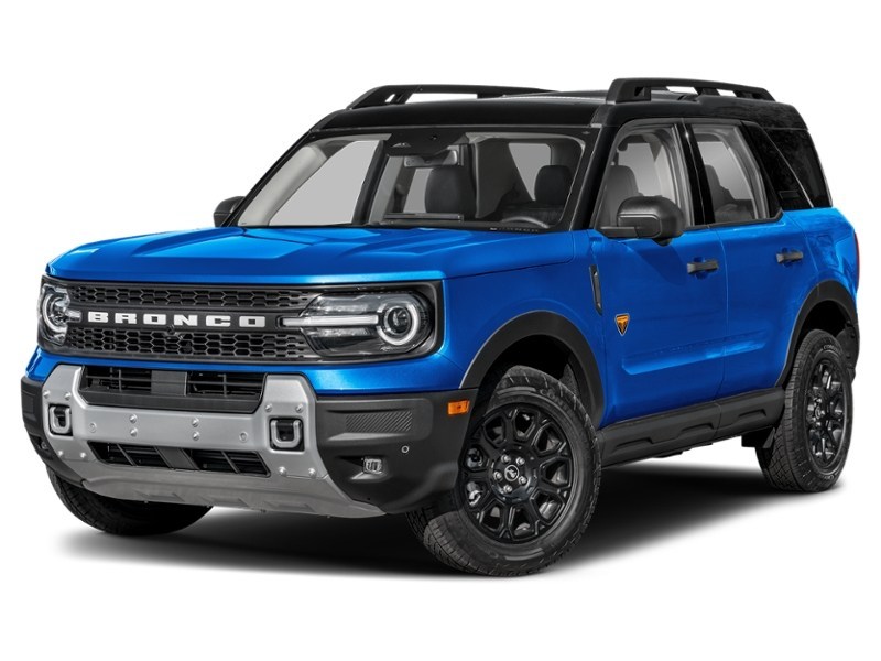 2026 Ford Bronco Sport Badlands 4x4 Velocity Blue Metallic  Shot 1