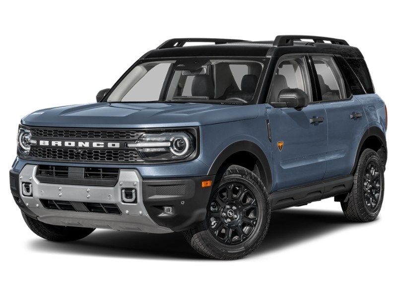 2026 Ford Bronco Sport Badlands 4x4 Azure Grey Metallic Tri-Coat  Shot 20