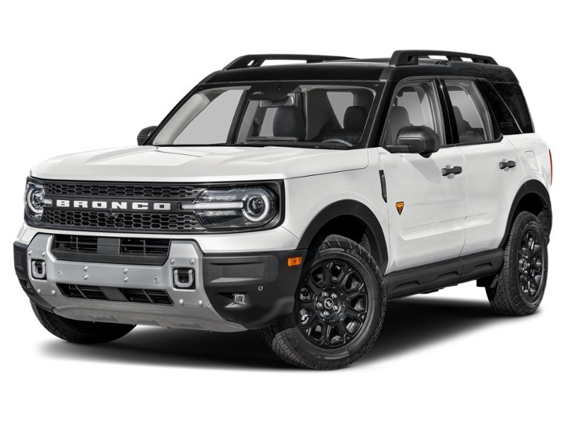 2026 Ford Bronco Sport Badlands 4x4 Oxford White  Shot 1