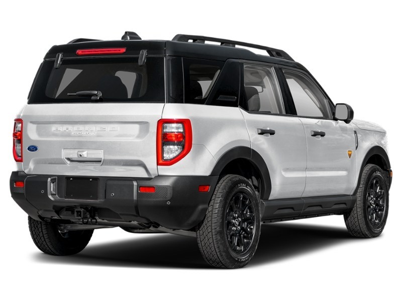 2026 Ford Bronco Sport Badlands 4x4 Space White Metallic  Shot 3