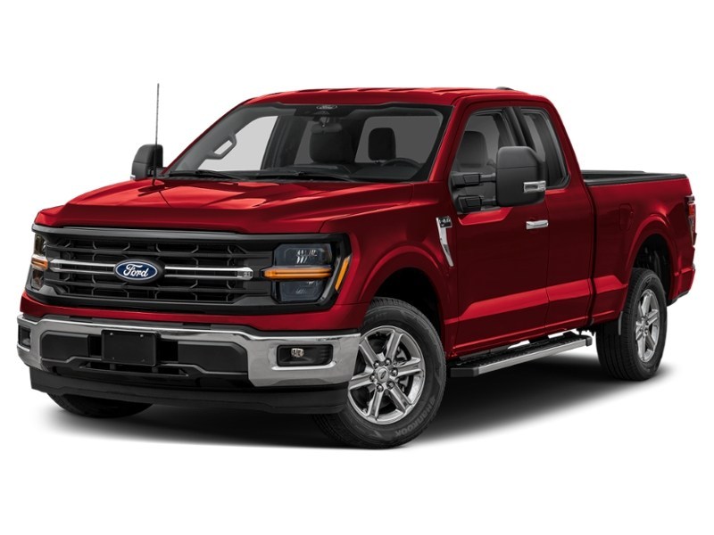 2026 Ford F-150 XLT 4WD SuperCab 6.5' Box Ruby Red Metallic Tinted Clearcoat  Shot 1