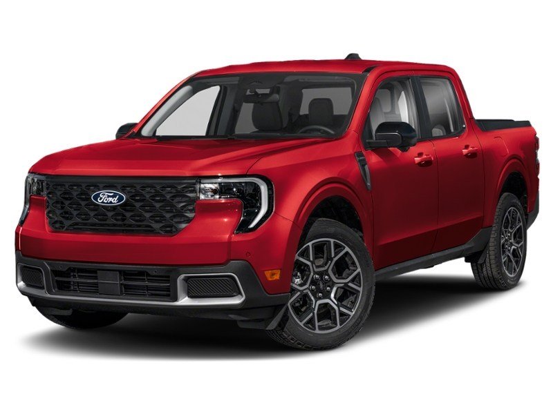 2026 Ford Maverick LARIAT AWD SuperCrew Ruby Red Metallic Tinted Clearcoat  Shot 1