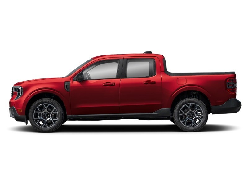 2026 Ford Maverick LARIAT AWD SuperCrew Ruby Red Metallic Tinted Clearcoat  Shot 3