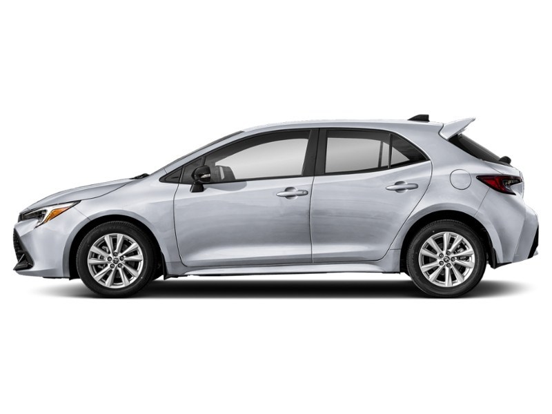 2027 Toyota Corolla Hatchback CVT Classic Silver Metallic  Shot 3
