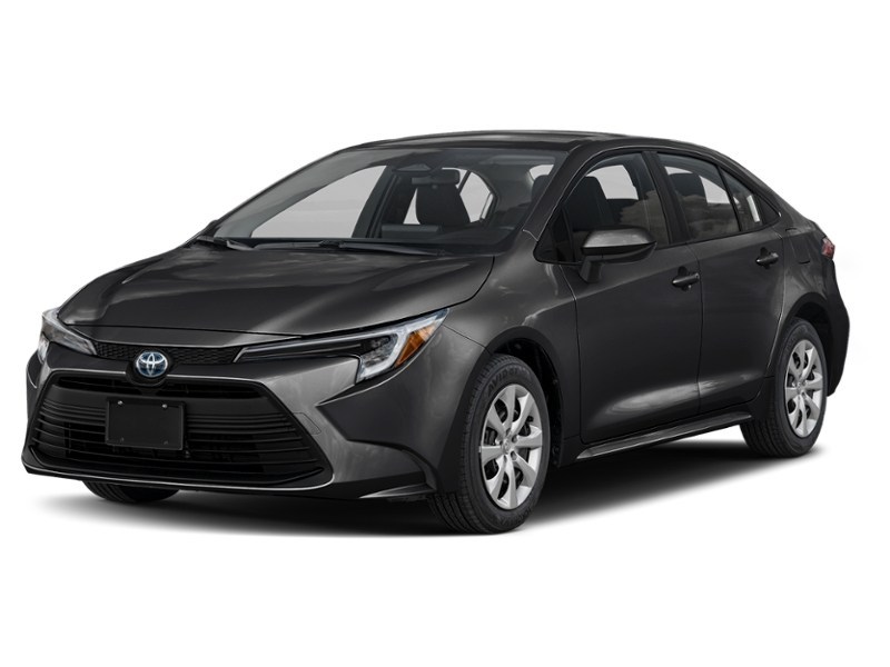 2026 Toyota Corolla Hybrid Hybrid LE CVT AWD Midnight Black Metallic  Shot 1