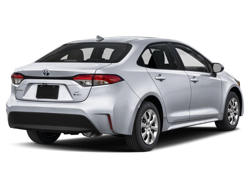 2025 Toyota Corolla Hybrid Hybrid LE CVT Classic Silver Metallic  Shot 2