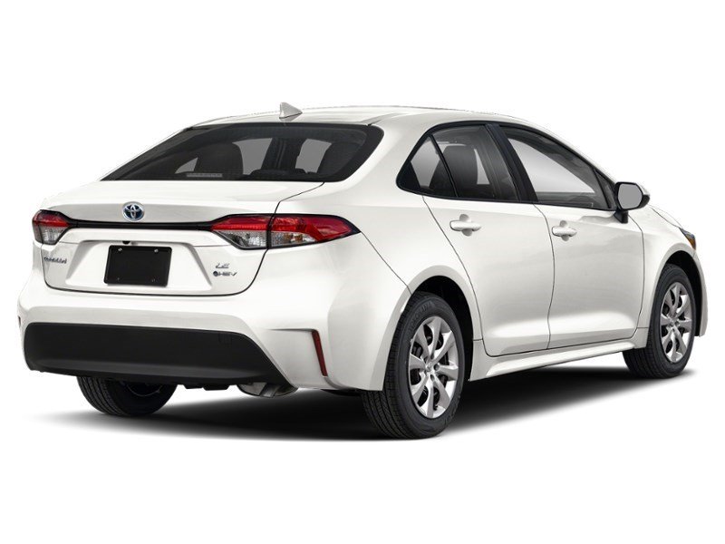 2026 Toyota Corolla Hybrid Hybrid LE CVT AWD White  Shot 6