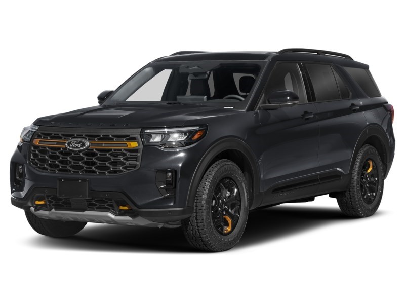 2026 Ford Explorer Tremor 4WD Agate Black Metallic  Shot 1