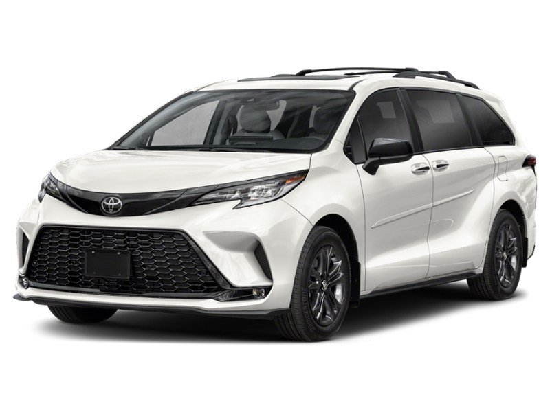 2026 Toyota Sienna XSE 7-Passenger AWD White  Shot 1