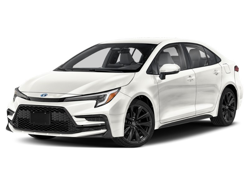 2026 Toyota Corolla Hybrid Hybrid SE CVT AWD White  Shot 4